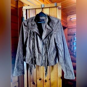 Fringe Suedette Vintage Jacket